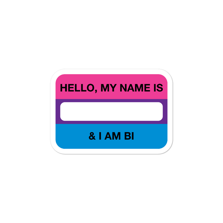 Hello, I'm Bi Sticker