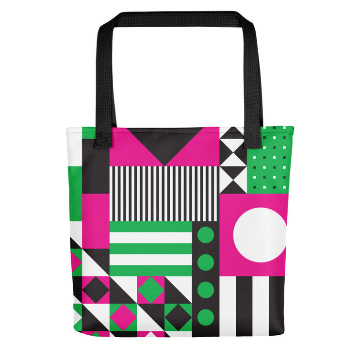 Dazzling Pink&Green Tote