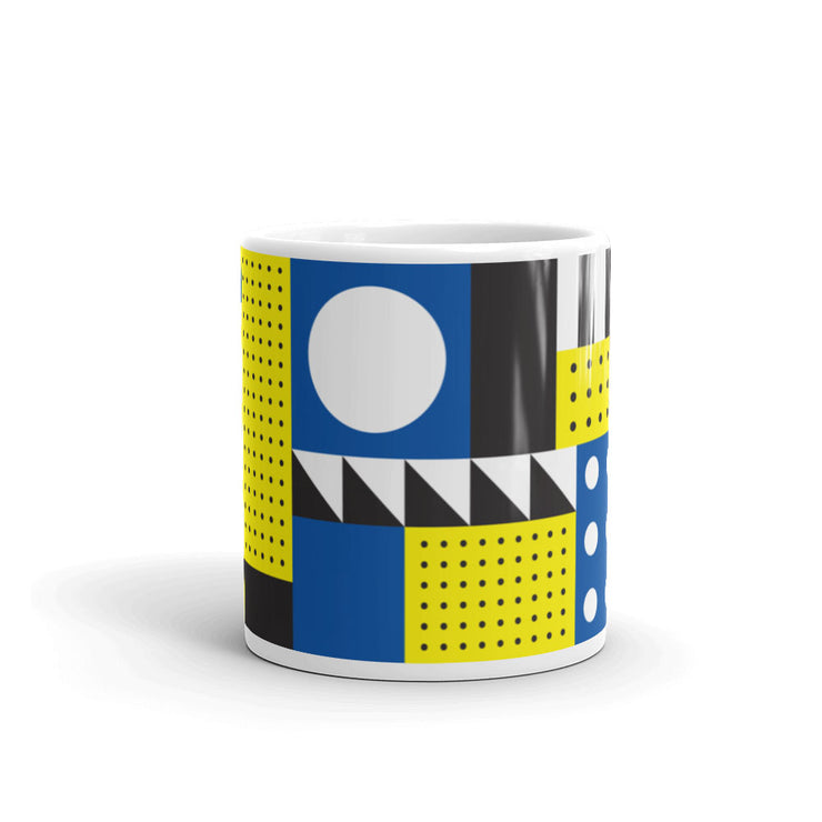 Dazzling Blue&Yellow Mug