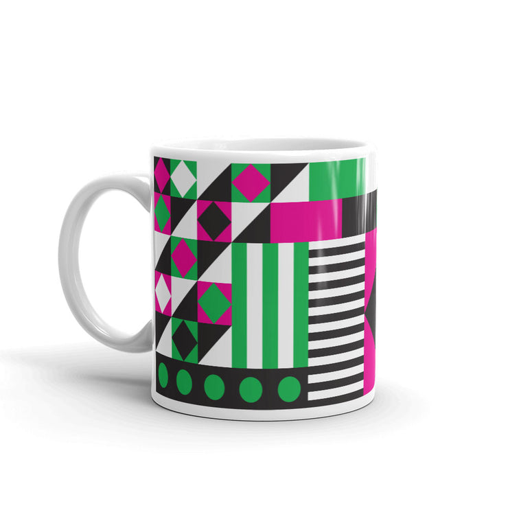 Dazzling Pink&Green Mug