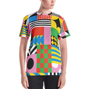 Dazzling Colorful Tee for Women